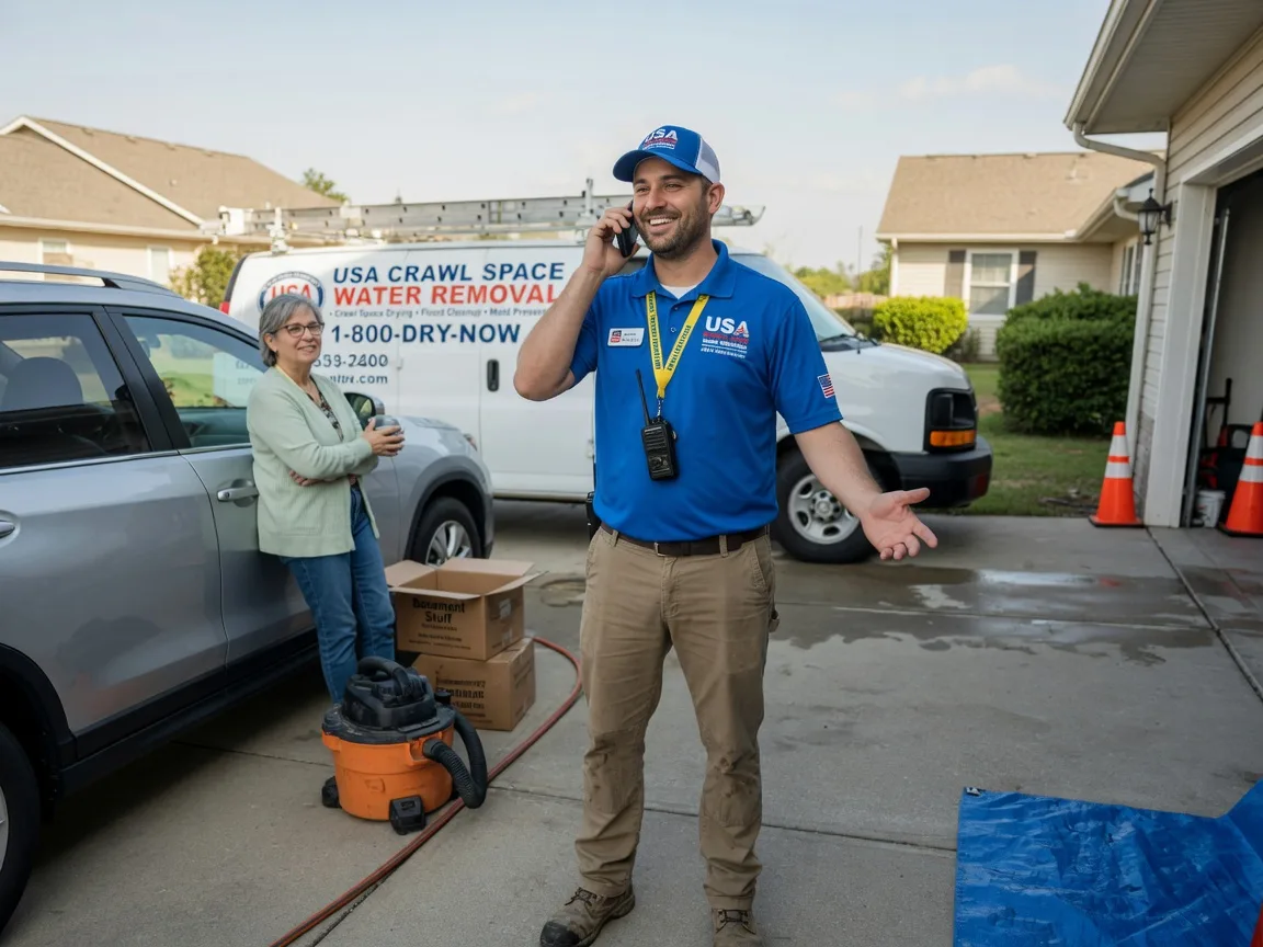 Crawl Space Water Removal Tilton, IL FAQs